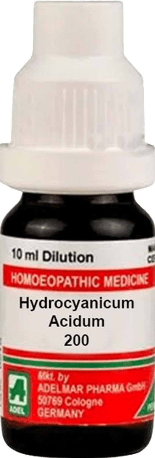 Adel Hydrocyanicum Acidum Dilution 200 Ch 10ml Pack Of 2