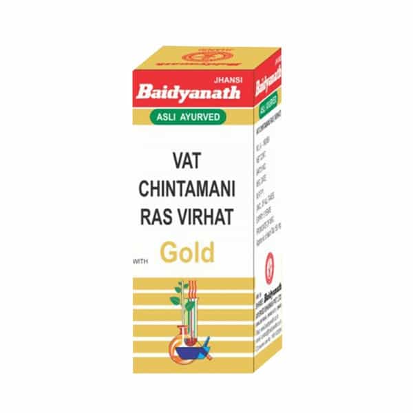 Baidyanath Vatachintamani Ras (Brihat) With Gold And Pearl Tablet 25