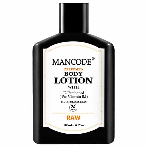 Mancode Raw Perfume Body Lotion For Men 200Ml