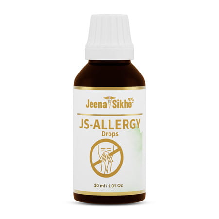 Jeena Sikho Js-Allergy Drops | Ayurvedic Anti-Allergy | Effective For Immunity & Lowers | 30 Ml