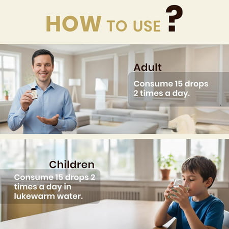 Jeena Sikho Js-Allergy Drops | Ayurvedic Anti-Allergy | Effective For Immunity & Lowers | 30 Ml