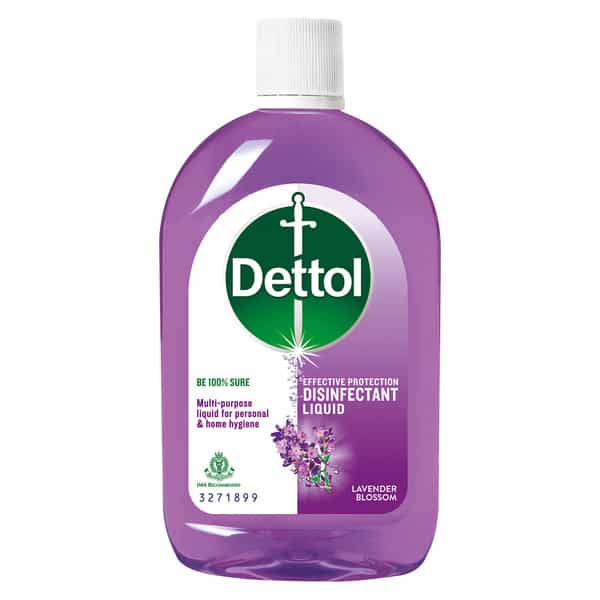 Dettol Liquid Disinfectant For Floor Cleaner Surface Disinfection - Lavender Blossom - 550Ml