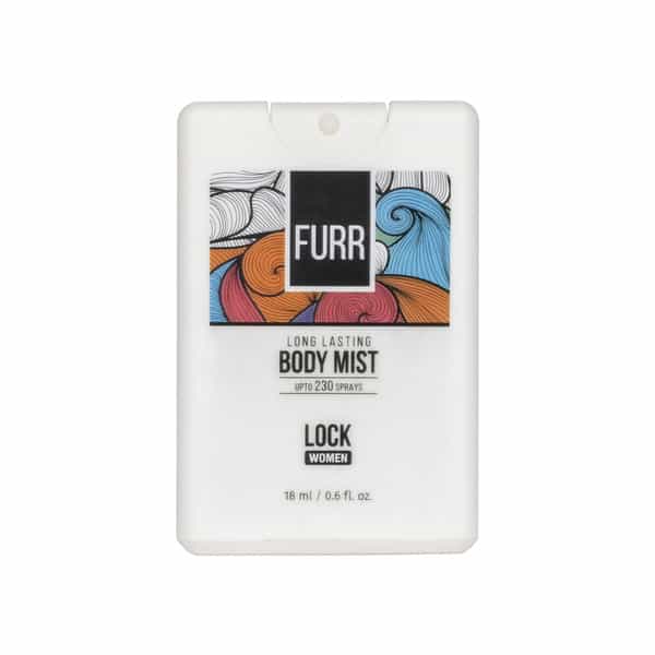 Furr Body Mist Lock | Women's Perfume | Up To 230 Sprays | Pocket Perfume | 18Ml