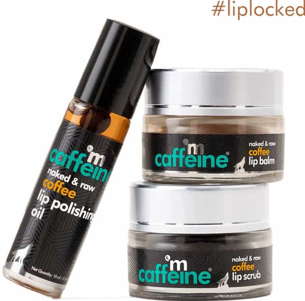 Mcaffeine Coffee Lip Kit For Chapped & Pigmented Lips