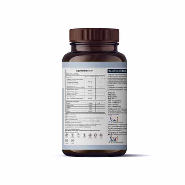 Miduty Joint Inflameaze Curcumin & Boswellin & Ginger Inflammation & Mobility Support - 60 Capsules