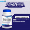 Healthvit Choline Hydrogen Tartrate 250Mg & Inositol 250 Mg - 60 Capsules