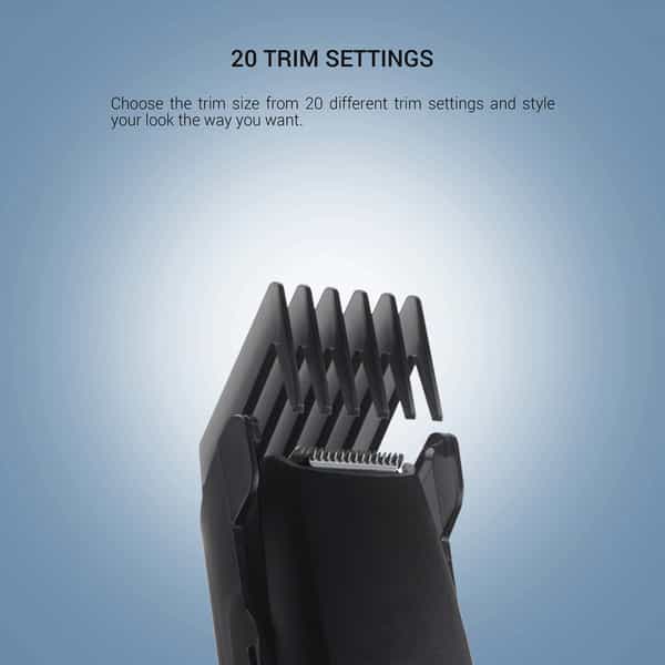 Syska Ht5000k Ultragroom Runtime: 45 Min Grooming Kit For Men (Black)