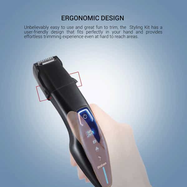 Syska Ht5000k Ultragroom Runtime: 45 Min Grooming Kit For Men (Black)