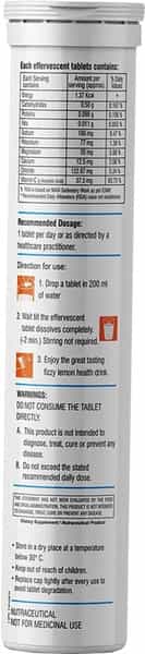 Healthvit Energize Electrolytes Energy Drink And Instant Hydration Sports Drink - Lemon Flavour
