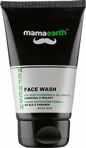 Mamaearth Mens Refresh Oil Control Sls And Paraben Less Face Wash 100 Ml