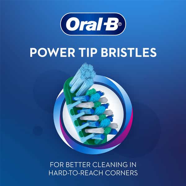 Oral-B Criss Cross - Family Pack Of 4 Toothbrushes Medium | For Adults | Manual | Multicolor