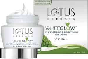 Lotus Herbals Whiteglow Skin Whitening & Brightening Gel Crme Spf-25 I Pa+++ 40 Gm