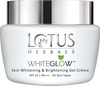 Lotus Herbals Whiteglow Skin Whitening & Brightening Gel Crme Spf-25 I Pa+++ 40 Gm