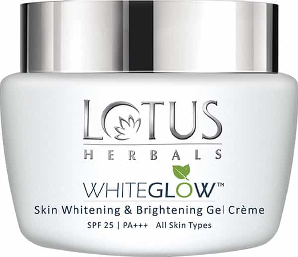 Lotus Herbals Whiteglow Skin Whitening & Brightening Gel Crme Spf-25 I Pa+++ 40 Gm