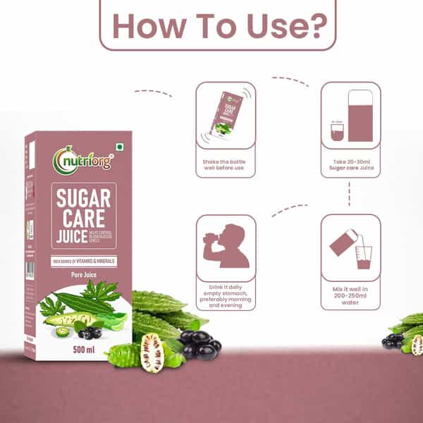 Nutriorg Sugar Care Juice 500Ml
