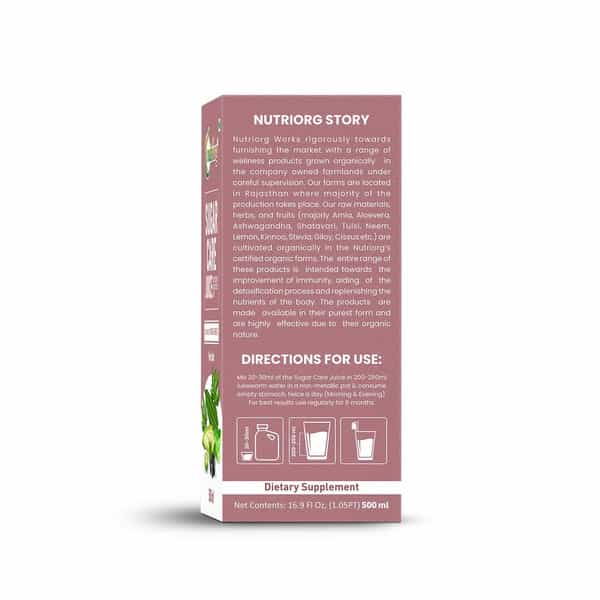 Nutriorg Sugar Care Juice 500Ml