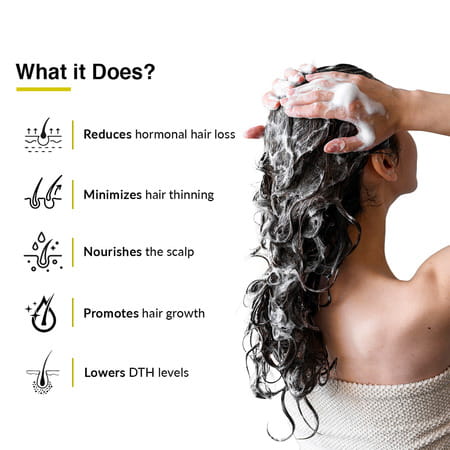 Fixderma Kairfoll Femme Specifique Shampoo For Post-Partum & Menopause | Red Onion Shampoo - 200 Ml