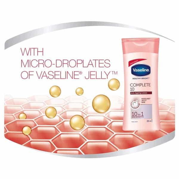 Vaseline Healthy Bright Complete 10 Body Lotion-200 Ml