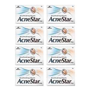 Acnestar 2.5% Soap 75gm (pack Of 8)
