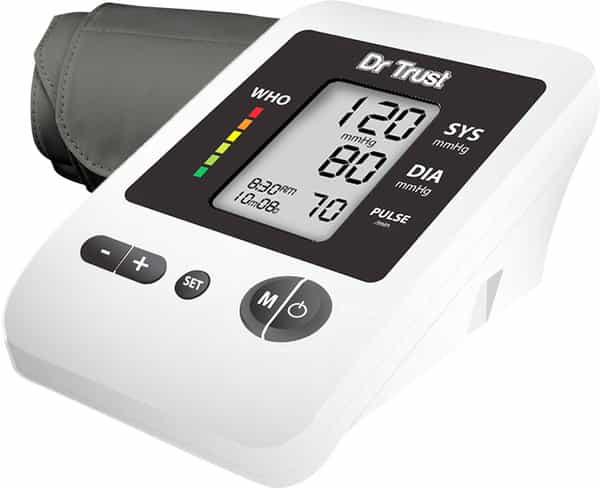Dr Trust Bp Monitor Silver Line