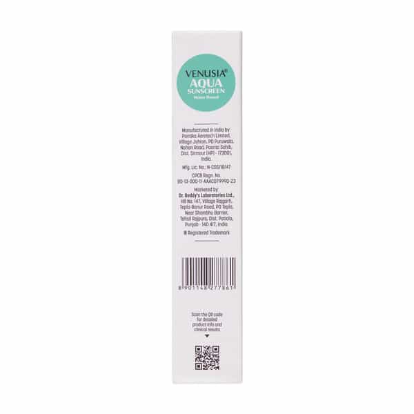 Venusia Aqua |Spf 65+ | Pa++++ | Sunscreen Gel 50 Ml