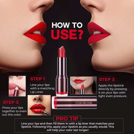 Colorbar Velvet Matte Lipstick- Wanna Be