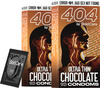 404 By Bold Care Ultra Thin Chocolate Flavor Condoms 60 Microns Disposable Pouches 20S