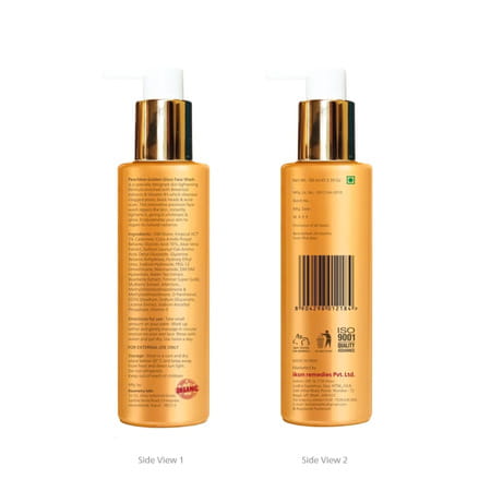 Pearldew Golden Glow Face Wash 100 Ml | Regain Your Glow With Green Tea | Aloe (Pack Of 3)