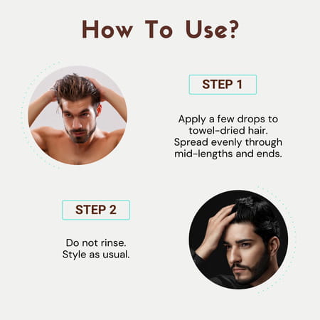 Coco Crush Leave Hair Repair Treatment Serum With Rosemary Oil - 30ml