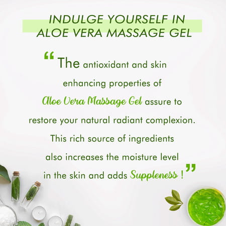 Nutriglow Aloe Vera Face Gel Great For Face Glowing & Radiant Skin(100gm Each)(pack Of 5)