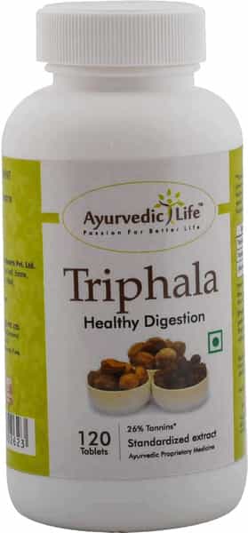 Ayurvedic Life Triphala 120 Tablets (Pack Of 5) Natural
