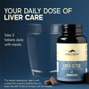 Rasayanam Liver Detox | Nac | Milk Thistle & Herbs | Detox | Digestion & Energy | 3 X 60 Tablets