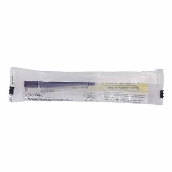Dispovan | Hypodermic Syringe | With Needle| 10 Ml