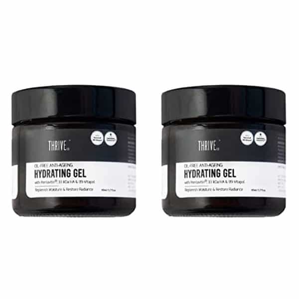 Thriveco Oil-Free Hydrating Gel For Ine Lines Hydration Wrinkles Acne50ml X Pack Of 2