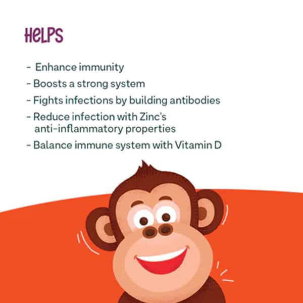 Oziva Kids Superfood Immunity Multi Gummies (30 Gummies)