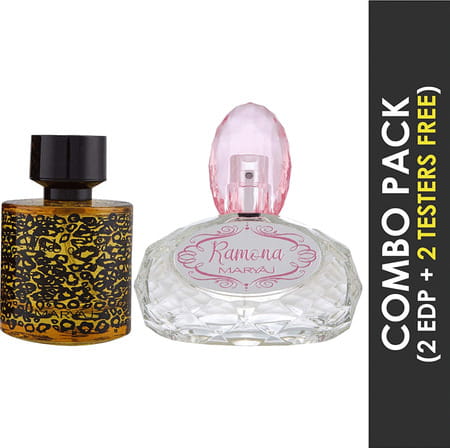 Maryaj Wild Speed For Him Edp 100 Ml & Ramona For Her Edp 100Ml For Unisex Pack Of 2