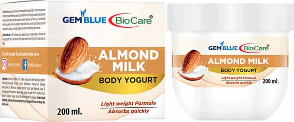 Gemblue Biocare Almond Milk Body Yogurt 200Ml