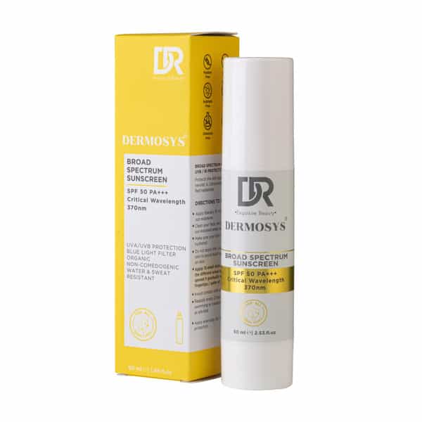 Dermosys Broad Spectrum Sunscreen With Spf 50 Pa+++ (50Ml)