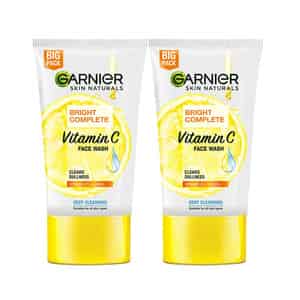 Garnier Skin Naturals Bright Complete Vitamin C Facewash | For All Skin Types | 150g (pack Of 2)