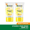 Garnier Skin Naturals Bright Complete Vitamin C Facewash | For All Skin Types | 150G (Pack Of 2)