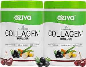 Oziva Plant Based Collagen Builder Classic Pack Of 2 Glowing Skin