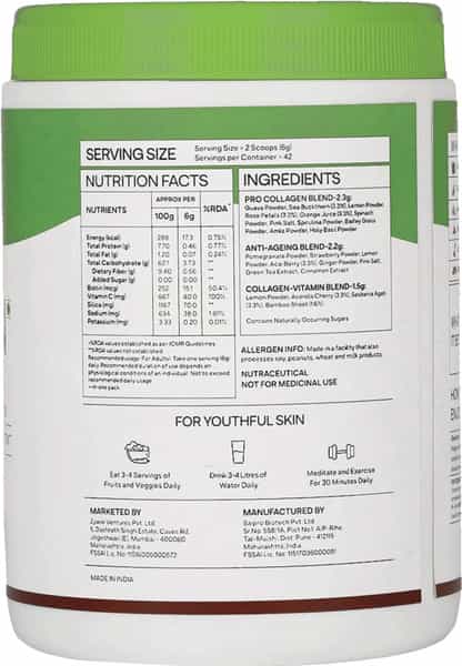 Oziva Plant Based Collagen Builder Classic Pack Of 2 Glowing Skin