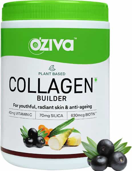 Oziva Plant Based Collagen Builder Classic Pack Of 2 Glowing Skin