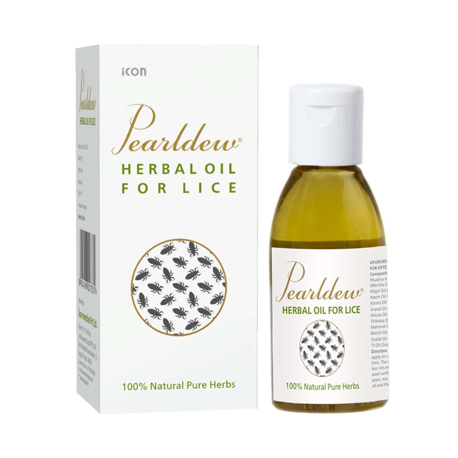 Pearldew Oil 25 Ml | Enriched With Sitafal | Mehandi | Kapoor & Nilgiri Oil (Pack Of 4)