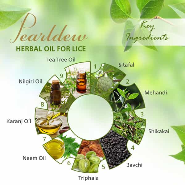 Pearldew Oil 25 Ml | Enriched With Sitafal | Mehandi | Kapoor & Nilgiri Oil (Pack Of 4)
