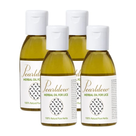 Pearldew Oil 25 Ml | Enriched With Sitafal | Mehandi | Kapoor & Nilgiri Oil (Pack Of 4)