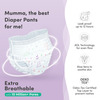 Mylo Baby Diaper Pants Large (L) Size 9-14 Kgs (64 Count) - Pack Of 1