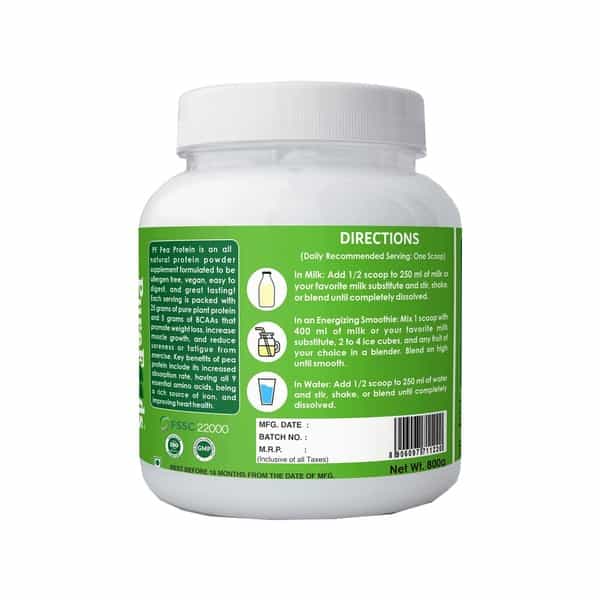 Purefoods Pf Pea Protein Banana Flavour - 800G