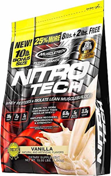 Muscletech Vanilla Whey Protein Powder + Creatine Monohydrate - 4500 Gm