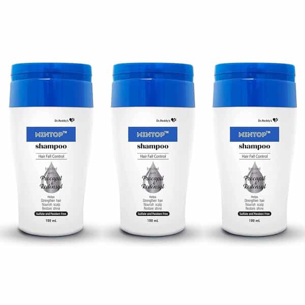 Mintop Shampoo For Hair Fall Control 100 Ml X Pack Of 3